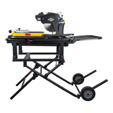QEP 900XT Pro Series 61900Q Wet Tile Saw, 15 A, 10 in Dia Blade, 24 in Ripping, 5/8 in Arbor, 3600 rpm Speed
