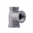 STZ Industries 3/4 in. FIP each X 3/4 in. D FIP 1 in. D FIP Black Malleable Iron Reducing Tee