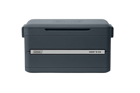 Coleman Snap 'N Go Series 2227726 Collapsible Hard Cooler, 35 qt Cooler, Polypropylene, Mussel, 48 hr Ice Retention