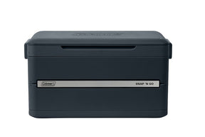 Coleman Snap 'N Go Series 2227730 Collapsible Hard Cooler, 45 qt Cooler, Polypropylene, Mussel, 55 hr Ice Retention
