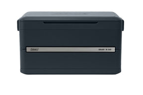 Coleman Snap 'N Go Series 2227729 Collapsible Hard Cooler, 55 qt Cooler, Polypropylene, Mussel, 64 hr Ice Retention