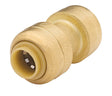 SharkBite Push to Connect 1/4 in. PTC each X 1/4 in. D Brass Coupling