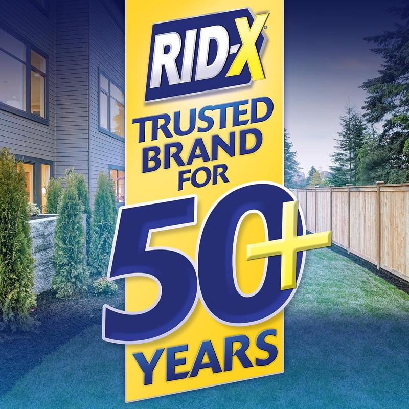 RID-X Liquid Septic System Treatment and Cleaner 24 oz, Pack of 6