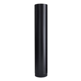 Imperial BM0120 Stove Pipe, 6 in Dia, 36 in L, Steel, Black, Pack of 10