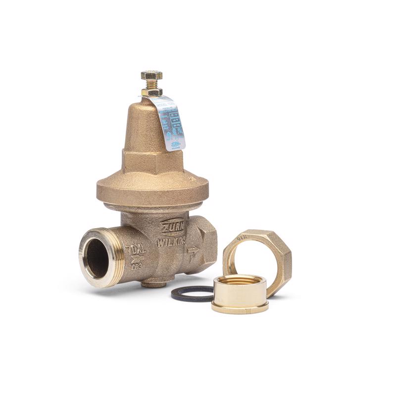 Zurn 1 in. FNPT Bronze Water Pressure Reducing Valve 1 in. FNPT 1 pc