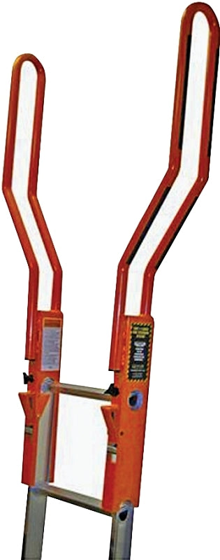 Guardian Fall Protection Safe-T 10800 Ladder Extension System, Aluminum, Black/Orange, Powder-Coated