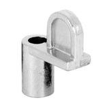 Prime-Line 474-7887 Window Screen Clip, Clear Zinc, Includes: (12) Clips, Phillips Pan Head #8 Sheet Metal Screws, Pack of 6