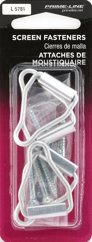 Prime-Line 988-1442 Spline Bail Latch, Aluminum, Pack of 6