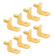 Prime-Line 528-5663 Shelf Support Peg, 20 lb, Metal, Pack of 6