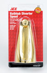 Ace Polished Brass Tub Spout