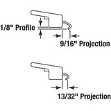 Prime-Line C 1222 Handleset, Aluminum/Wood
