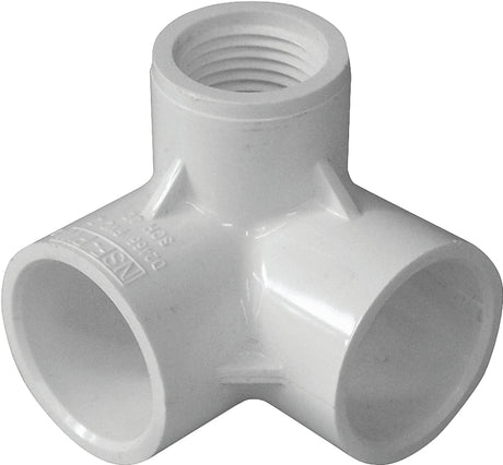 GRK Fasteners RT Series 17634 Screw, #8 Thread, 3-1/8 in L, Reverse Thread, Trim Head, Star Drive, Steel, White, 100/PK
