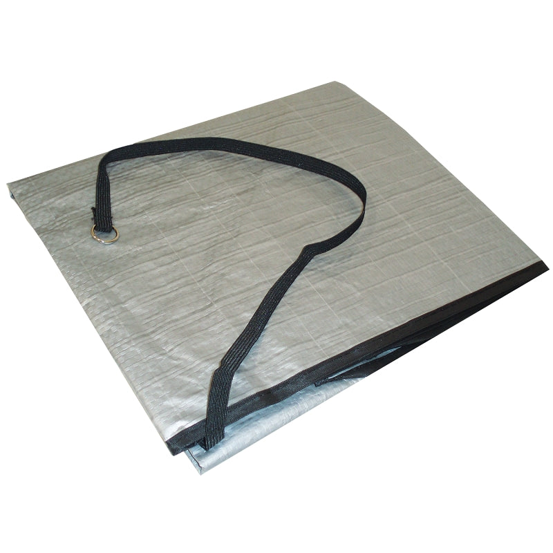 Frost King AC2H Window Air Conditioner Cover, 16 in L, 27 in W, 6 mil Thick Material, Polyethylene, Silver