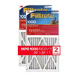 Filtrete 20 in. W X 30 in. H X 1 in. 1000 MPR Pleated Air Filter 2 pk, Pack of 3