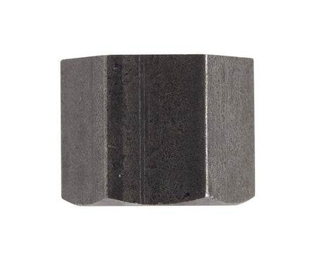 Billco Corporation 3/8 in. FPT Black Galvanized 0.740 in. L Cap, Pack of 5
