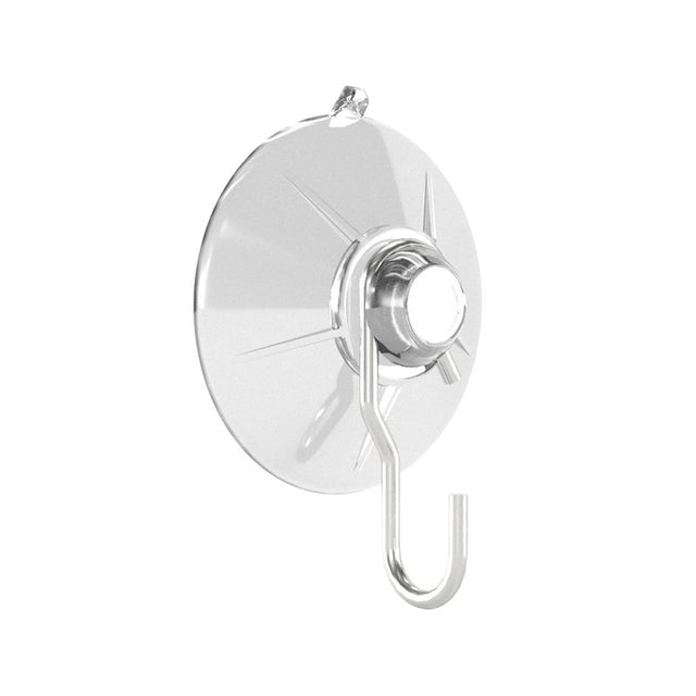 OOK 54404 Suction Cup, Plastic Base, Clear Base, 5 lb Working Load, Pack of 6