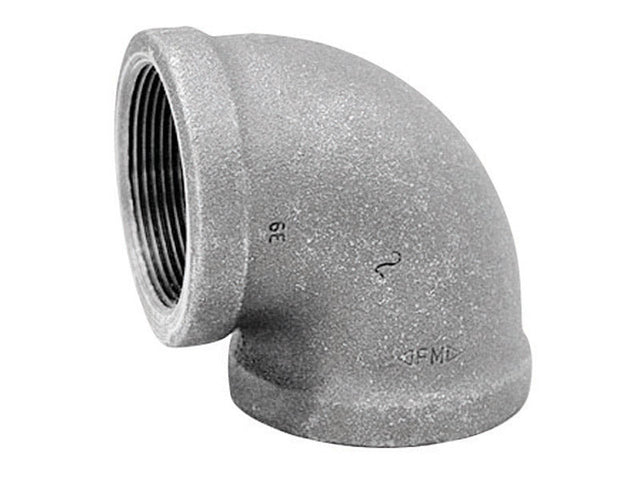 Anvil 2 in. FPT X 2 in. D FPT Black Malleable Iron 90 Degree Elbow