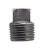 Billco Corporation 1/2 in. MPT Black Steel Square Head Plug, Pack of 5