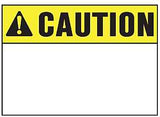 Hy-Ko 5620 Signs, CAUTION, 10 x 14 in Dimensions, Pack of 5