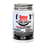 Oatey Great White White Pipe Joint Compound 4 oz, Pack of 12