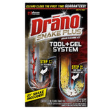 Drano Snake Plus Gel Drain Cleaning Kit 16 oz, Pack of 6