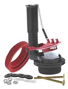 Fluidmaster 540AKRCP5 Flush Valve Kit, 3 in, For: Toto, American Standard and Other 3 in Flapper Toilets