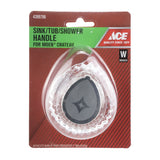Ace For Moen Chateau Clear Sink and Tub and Shower Faucet Handles