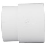 Charlotte Pipe 4 in. Hub X 4 in. D Hub PVC Pipe Adapter 1 pk