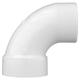 Charlotte Pipe Schedule 40 4 in. Hub X 4 in. D Spigot PVC 90 Degree Street Elbow 1 pk