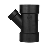 Charlotte Pipe 3 in. Hub X 3 in. D Hub ABS Wye