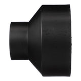 Charlotte Pipe 2 in. Hub X 3 in. D Hub ABS Coupling