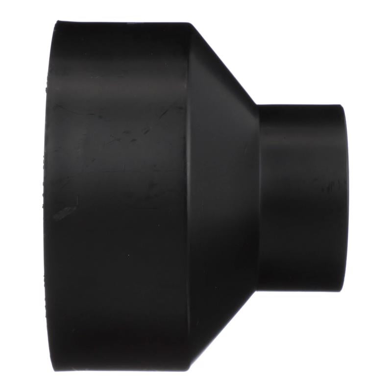 Charlotte Pipe 2 in. Hub X 3 in. D Hub ABS Coupling