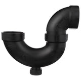 Charlotte Pipe 2 in. Hub X 2 in. D Hub ABS P-Trap