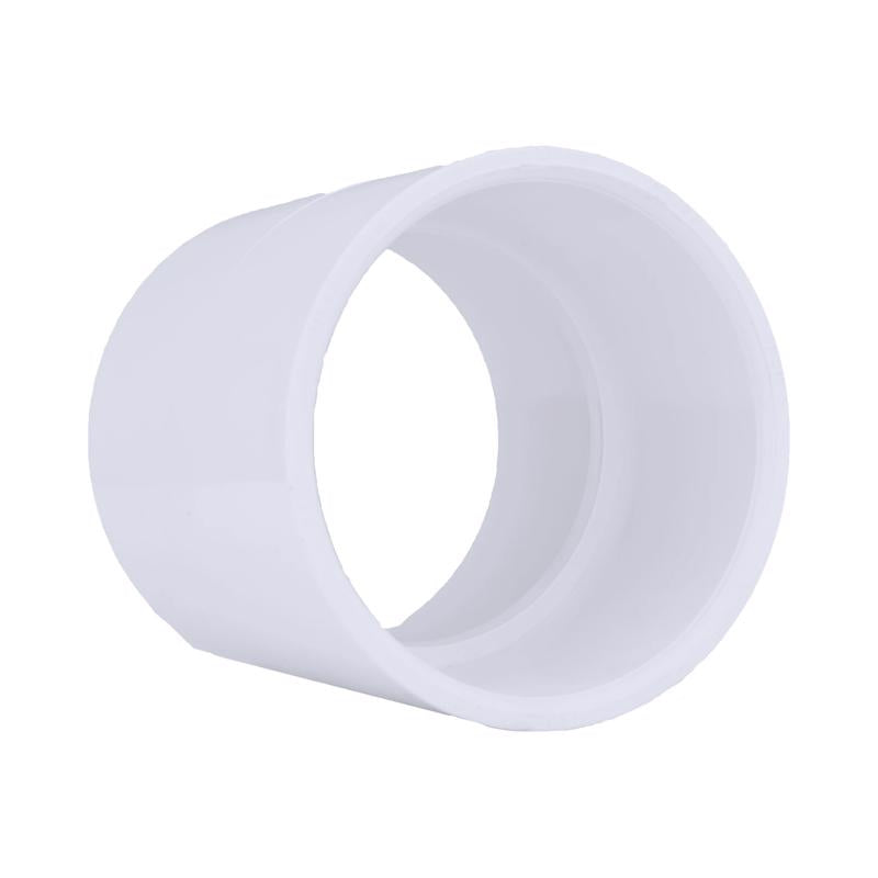 Charlotte Pipe Schedule 40 3/4 in. Slip X 3/4 in. D Slip PVC Coupling 10 pk