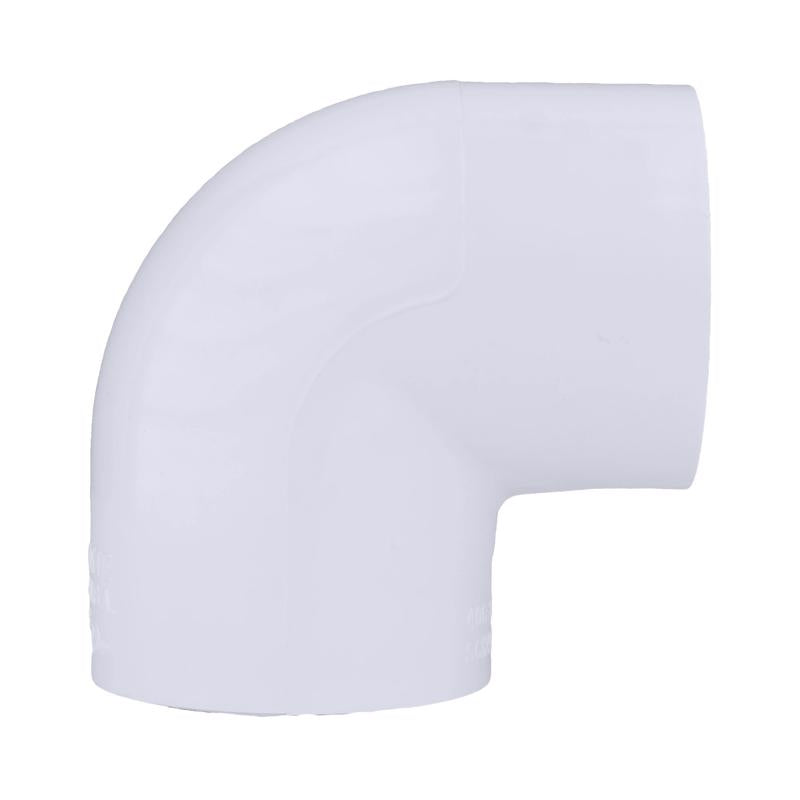 Charlotte Pipe Schedule 40 3/4 in. Slip X 3/4 in. D Slip PVC Elbow 1 pk