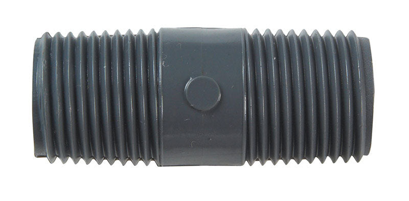 B&K Schedule 80 1/2 in. MIP X 1/2 in. D MIP PVC 2 in. Nipple 1 pk, Pack of 10