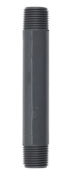 B&K Schedule 80 1/2 in. MIP X 1/2 in. D MIP PVC 5 in. Nipple 1 pk, Pack of 10