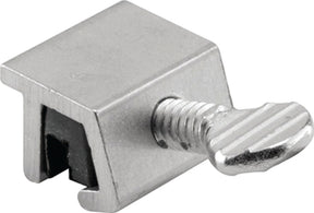 Prime-Line U 10551 Sliding Window Lock, 7/16 in L x 1/4 in W Backplate, Aluminum, Mill
