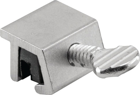 Prime-Line U 10551 Sliding Window Lock, 7/16 in L x 1/4 in W Backplate, Aluminum, Mill
