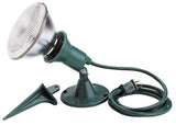 PowerZone ORFL10506 Flood Light Kit, Plastic, Green, For: Outdoor Use