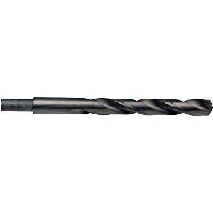 Irwin 67825 Jobber Drill Bit, 25/64 in Dia, 5-1/8 in OAL, Spiral Flute, 2-Flute, 25/64 in Dia Shank, Reduced Shank