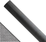 Adfors FCS9208-M Window Screen, 100 ft L, 72 in W, Aluminum, Black