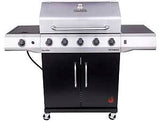 Char-Broil 463458021 Gas Grill with Chef's Tray, Liquid Propane, 2 ft 4 in W Cooking Surface, Steel