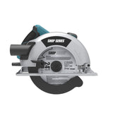 ShopSeries SS3404 Circular Saw, 12 A, 7-1/4 in Dia Blade, 1-3/4 in at 45 deg, 2-9/16 in at 90 deg D Cutting