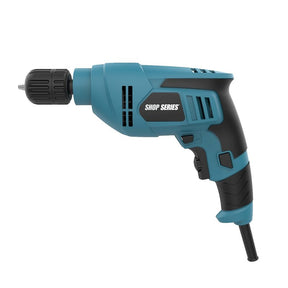 Rockwell Shop Series SS3003 Electric Drill, 4.5 A, 3/8 in Chuck, Keyless Chuck, 10 ft L Cord