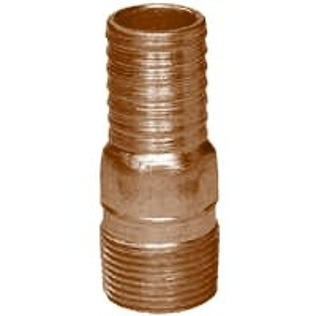 Simmons MAB-5 Adapter, 1-1/4 in, Male Insert, Red Brass