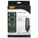 PowerZone OR8CB003 Yard Stake, Green