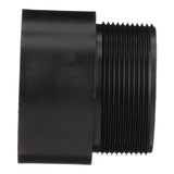 Charlotte Pipe 4 in. MPT X 4 in. D Hub ABS Adapter