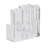 OOK 50226 Mirror Clip Set, Plastic, Clear, Wall Mounting, Pack of 12