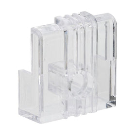 OOK 50226 Mirror Clip Set, Plastic, Clear, Wall Mounting, Pack of 12